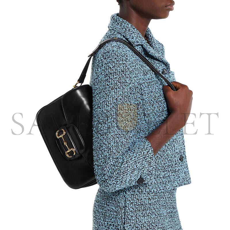GUCCI HORSEBIT 1955 AURA SMALL SHOULDER BAG 847063 (26*17.5*10cm)